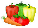 Fruit and Vegetable Clip Art: page 1
