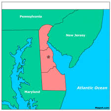 Delaware map preview