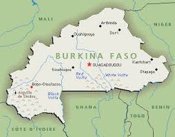 Map of Burkina Faso