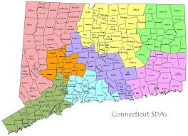 Connecticut SDA map