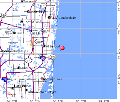 Area Map of Miss Dania Beach