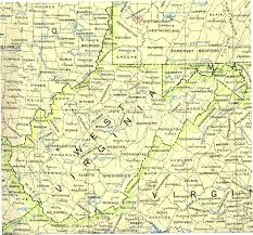 WV County Map for each student