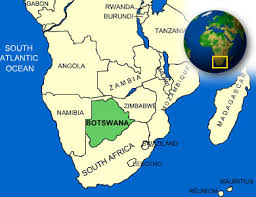 In the north of Botswana the