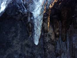 En las Cuevas de Bellamar,
