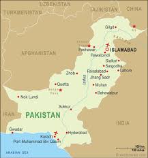Pakistan Country Map