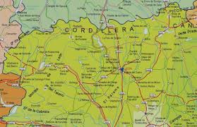 Mapa Provincia Leon, España