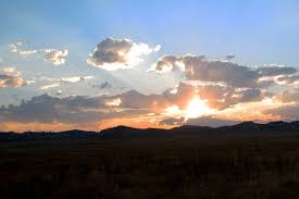 sunrise in Montana