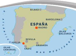 Map of Huelva