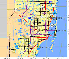 Miami Springs, FL map