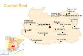 Map of Ciudad Real