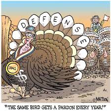 Defense Budget Pardon