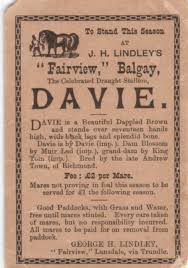 "Davie" Card issued to