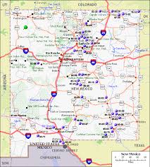 Back to New Mexico Map .