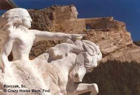 Check out the Crazy Horse Memorial ...