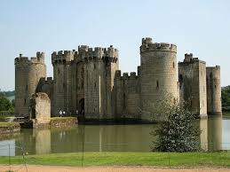 Bodiam Castle's main entrance.