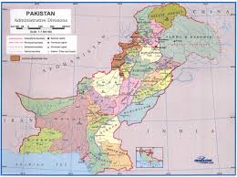 PAKISTAN, POLITICAL MAPS