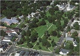... View of Guilford's Town Green