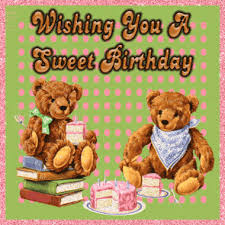 Happy Birthday Glitter Graphic