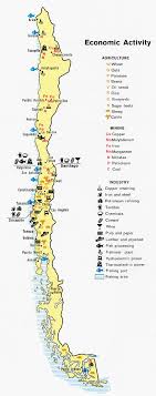 Chile Economic Map,Economic