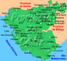 Cádiz Mapa de Cádiz
