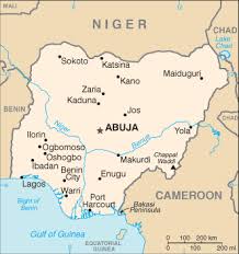 Map of Nigeria