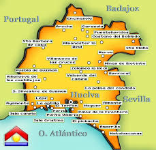 Huelva mapa