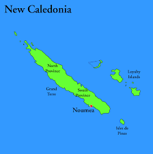 New Caledonia Map