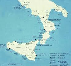 Magna Grecia: A map of