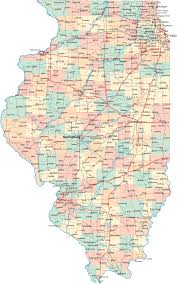 Illinois Maps and state