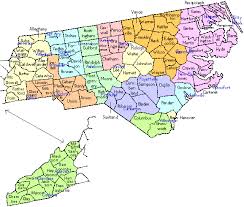 North Carolina Map