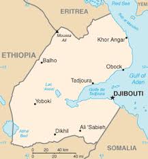 Map of Djibouti