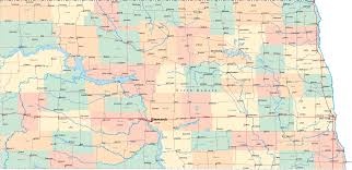 of the North Dakota road