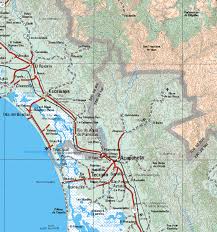 main Durango, Mexico map