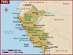 Map of Peru