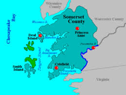Somerset County: Color map