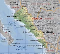 Mapas Politico de Sinaloa
