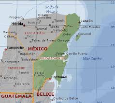 Mapas Politico de Quintana Roo