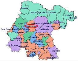 Ubicación de Guanajuato
