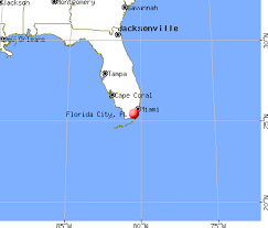 Florida City, Florida map