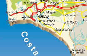 Huelva Map of Huelva