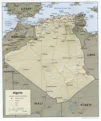 Algeria is located in North