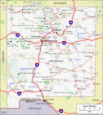 New Mexico, Road map