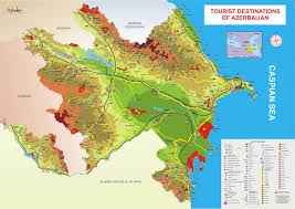 Azerbaijan map