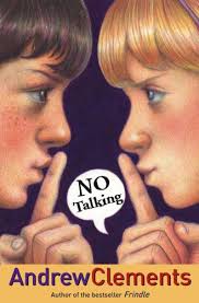This book is called “No Talking” by: ...