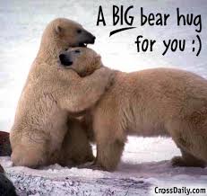 A myspace hug for ya. careful though ...