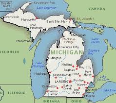 Arrived back in Michigan