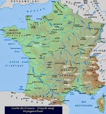 Mapa Francia