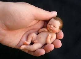 It's a baby (complete with