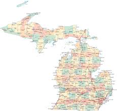 of the Michigan road map.