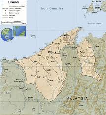 Brunei Map, Bandar Seri